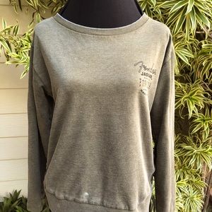 Lucky Brand Olive Green Sweatshirt